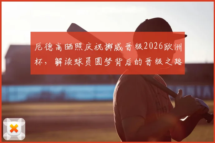 厄德高晒照庆祝挪威晋级2026欧洲杯,解读球员圆梦背后的晋级之路与关键战役
